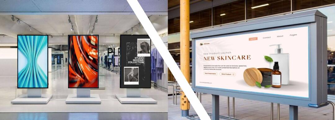indoor vs outdoor LED signage