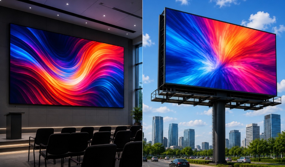 Indoor vs Outdoor LED 