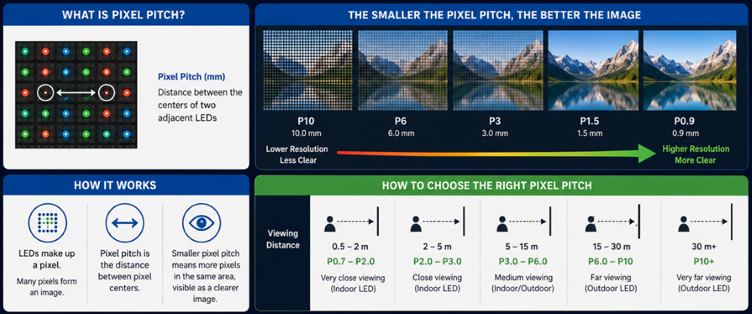 what is pixel pitch