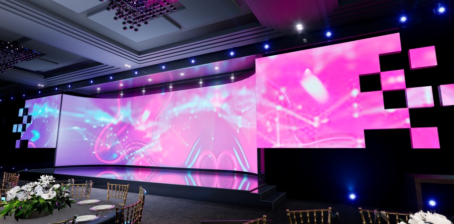 LED screen rental for weddings