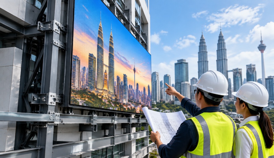 Structural & Safety Requirements for Outdoor LED Screen Installation in Malaysia